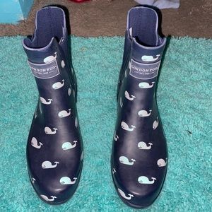 London Fog short rain boots
